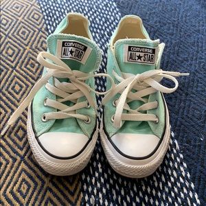 Ocean Mint Chuck Taylor All Star shoes